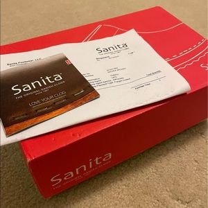 Sanita Clogs. Didn’t fit. Worn only once.